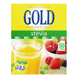 Adoçante Em Pó Stevia Gold Premium Sweet Caixa 30g 50 Unidades