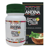 Adoçante Stevia Orgânico - Color Andina Food 40g