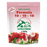 Adubo Fertilizante Fórmula 10-10-10 Ultra Verde 1000g