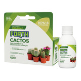 Adubo Fertilizante Forth Cactos 60ml Orgânico  Rende 12 L 