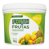 Adubo Fertilizante Forth Frutas 3kg - Npk + 9 Nutrientes