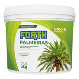 Adubo Fertilizante Forth Palmeiras Npk + 9 - Balde 3kg