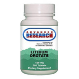 Advanced Research Lithium Orotate Lítio 120mg
