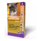 Advocate Antipulgas Bayer P/ Gatos 4 A 8kg-0,8 Ml C/ 3 Uni