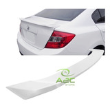 Aerofolio Honda Civic Traseiro Baixo Pintado Branco 2014