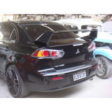 Aerofólio Mitsubishi Lancer Evo Todos Em Fibra Sem Pintar
