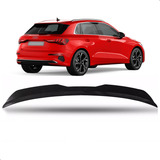 Aerofólio Para Audi A3 Sportback Black Piano Sport Universal