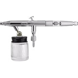 Aerógrafo Profissional Dupla Ação Bc64 Bico 0.3 Mm Sucção