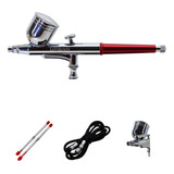 Aerógrafo Profissional Urban Ur511k C/3 Bicos/agulhas + Nf