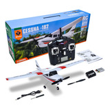 Aeromodelo Cessna 182 Avião Controle Wltoys Rtf Treinador