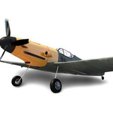 Aeromodelo Messerschmitt Kit P Controle Remoto Montar Radio 