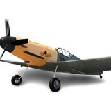 Aeromodelo Messerschmitt Kit P Montar Radio Controle Remoto
