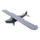 Aeromodelo Piper J3 Com Trem De Pouso (montagem)
