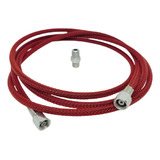 Aeroquip Para Instalação De Manômetro Turbo Lonado Vermelho