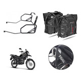 Afastador Suporte Alforge + Bolsa Lateral 30l Xre 190