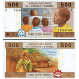 Africa Central Guinea Equatorial 500 Francos