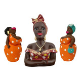 Africana Boneca Namoradeira - 3 Peças