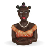 Africana Boneca Namoradeira Lacinhos Decoração Janela