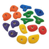 Agarras Escalada Infantil/iniciante S/ Fixadores - Kit 16