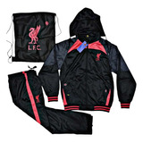 Agasalho De Time Europeu ( Liverpool) Blusa E Calça + Bag 