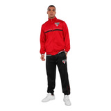Agasalho Spr São Paulo Trilobal Tri Masculino - Vermelho E P