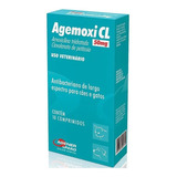 Agemoxi Cl 50mg Caixa Com  10 Comprimidos Para Cães E Gatos