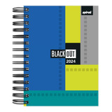 Agenda 2024 Black Out Azul 176