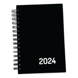 Agenda 2024 Executiva Anual - Preta - Capa Dura - 10 Und