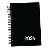 Agenda 2024 Executiva Anual - Preta - Capa Dura - 15 Und
