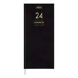 Agenda 2024 Executiva Costurada Diária Comercial 12,3x27,5cm