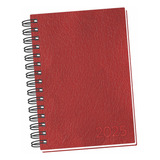 Agenda Diária Espiral Luxo P/ Brinde Executiva Empresa 