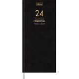 Agenda Executiva Costurada Diária Comercial M8 2024 Tilibra