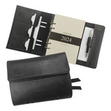 Agenda Fichário Diária 157 R Raffai Couros Personalizada