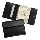 Agenda Minhas Receitas Fichário 162 R * Raffai Couros *