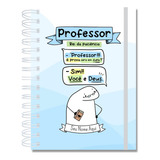 Agenda Personalizada Florks Profissões Premium