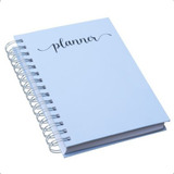 Agenda Planner Azul Wire-o