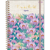 Agenda Planner Frida Kahlo Cinza 160 Paginas Nao Datado.