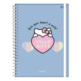 Agenda Planner Hello Kitty Azul 160 Paginas Nao Datado.