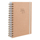 Agenda Plus Capa Dura Cores Spot Glitter Nude