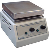 Agitador Magnético Aquecimento Quadrado Inox 15 Litros 