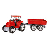 Agromax Caçamba Trator Com Carretinha Brinquedo Infantil