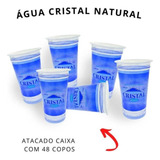 Agua Mineral Cristal Classic Copo 200ml Cx 48un