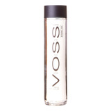 Agua Voss Mineral Natural Com Gas Norueguesa Vidro 800ml