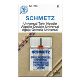 Agulha 2,5 Dupla Schmetz 130/705 H-zwi Pontos Decorativos