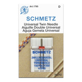 Agulha 4,0 Dupla Schmetz 130/705 H-zwi Pontos Decorativos