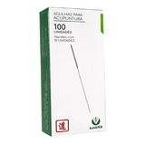 Agulha Acupuntura 25x40 Cx 100 Un Pcte - Lautz