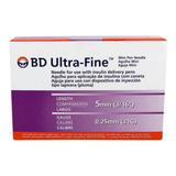 Agulha Caneta Insulina 5mm 31g Ultra Fine C/100 Bd Original