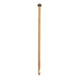 Agulha De Crochê Tunisiano 9mm A 12mm 100% Bambu Eco Círcul