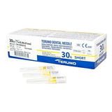 Agulha Gengival Curta - Terumo Dental Needle C/100 Unidades
