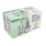 Agulha Para Caneta De Insulina 4mmx0,23mm 32g - C/ 100 Un